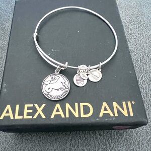 Silver Capricorn Alex and Ani Bracelet